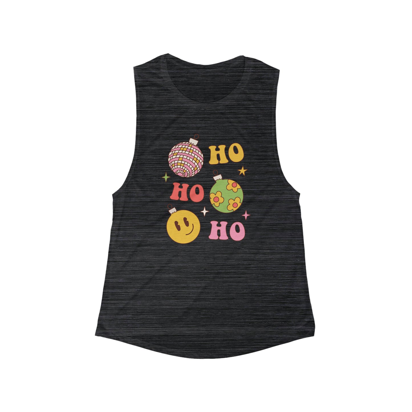 Ho Ho Ho Women's Flowy Scoop Muscle Tank