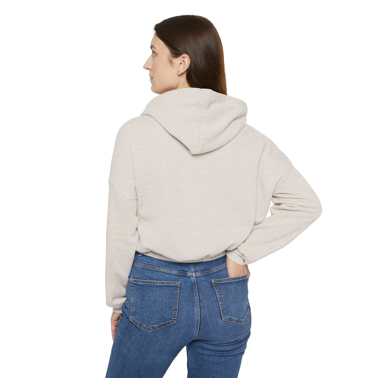 Wine Women's Cinched Bottom Hoodie