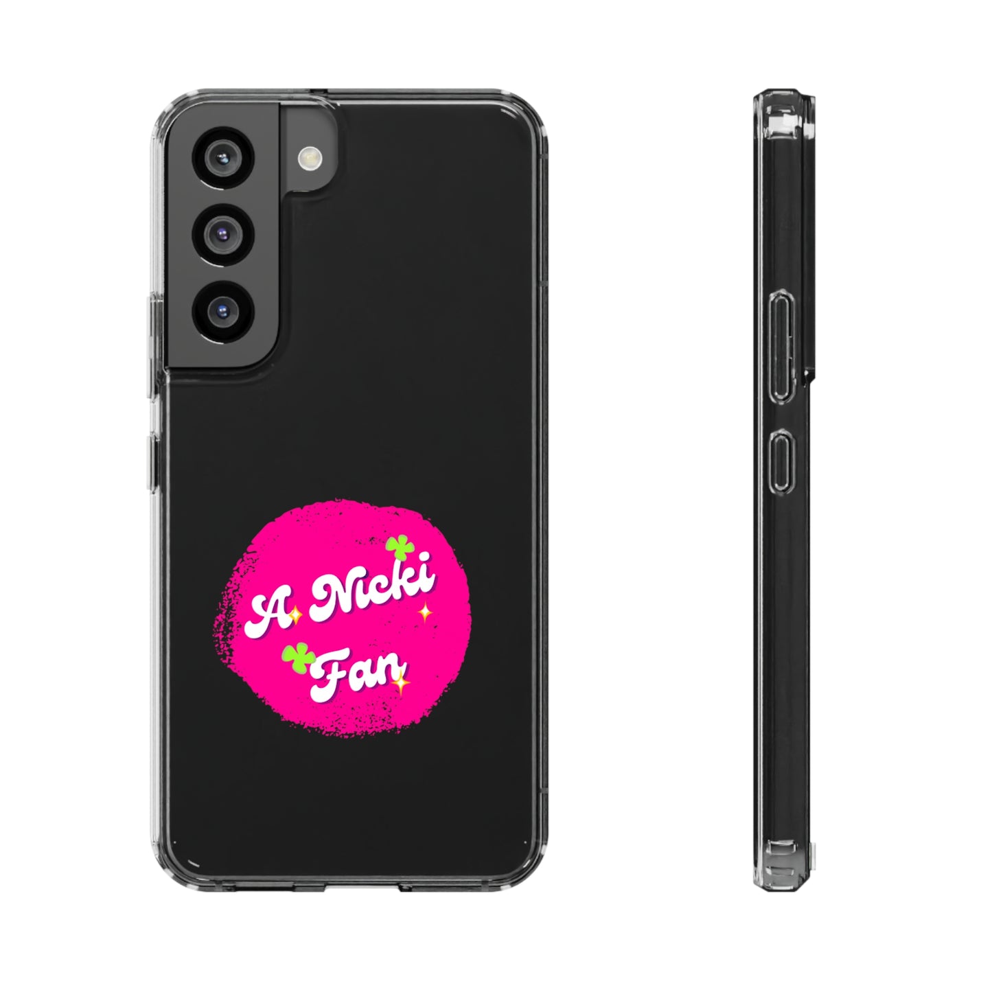 A Nicki Fan Clear Case