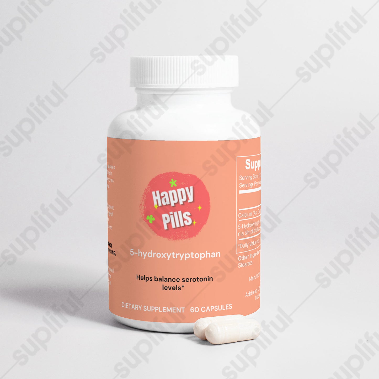 Serotonin Booster 5-HTP Happy Pills