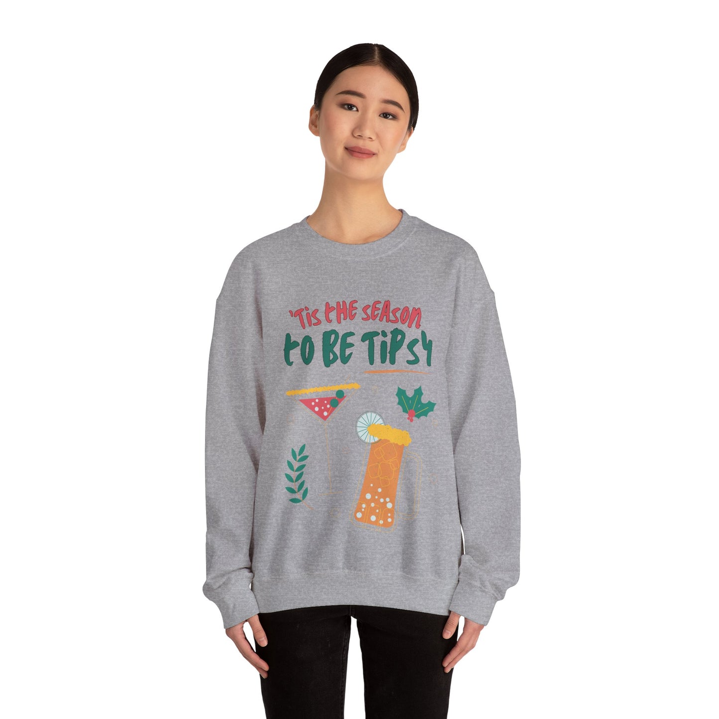 Tipsy Unisex Heavy Blend™ Crewneck Sweatshirt