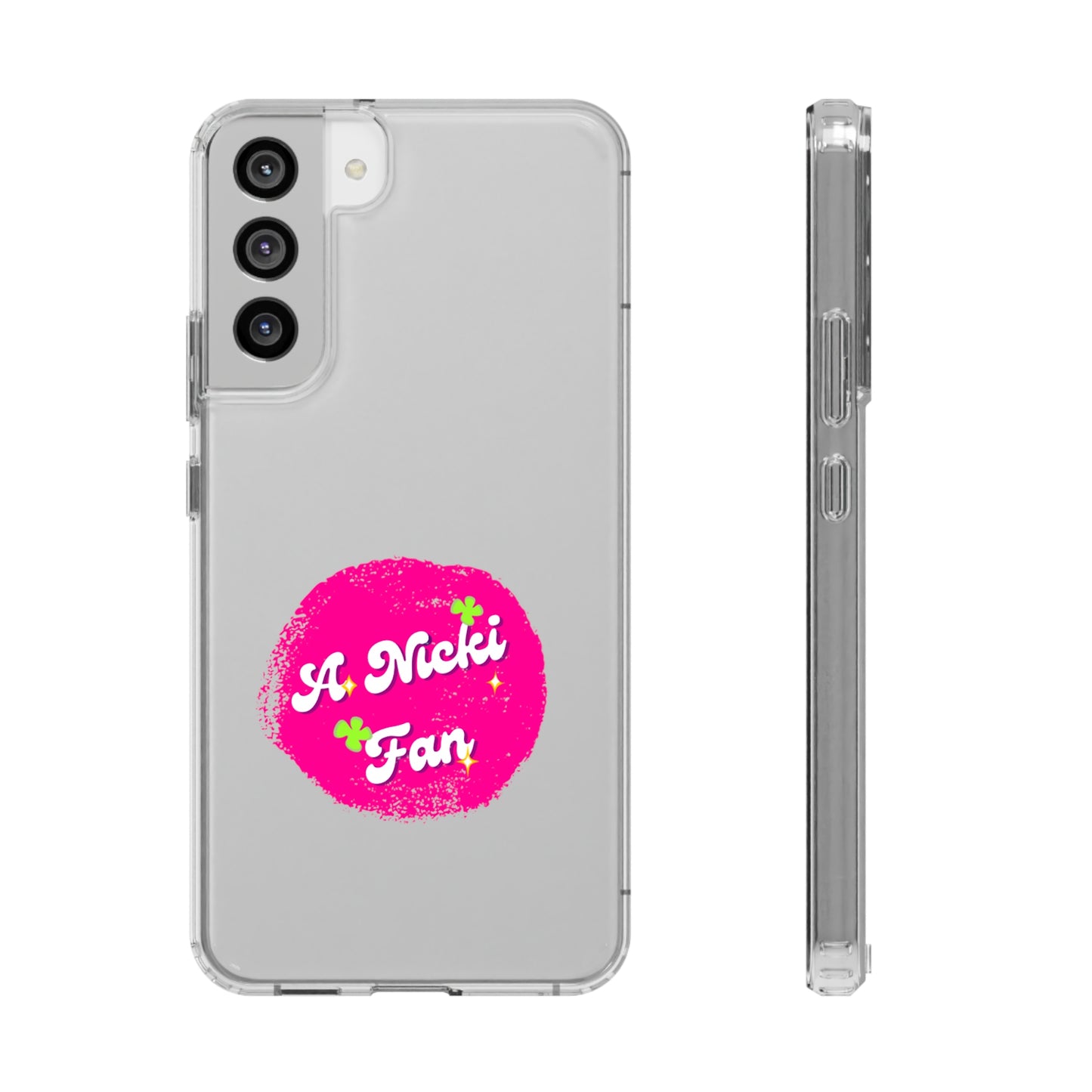 A Nicki Fan Clear Case