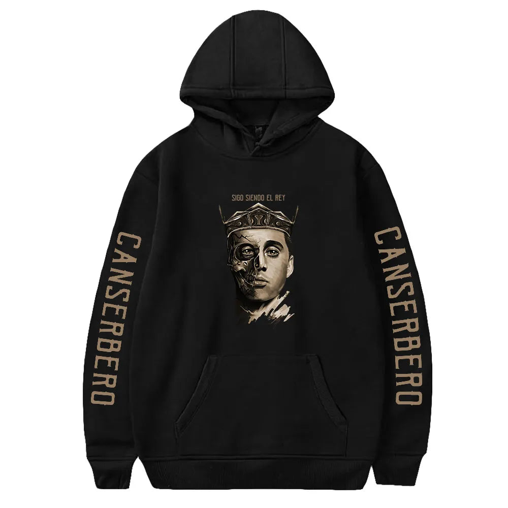 Canserbero Hoodie Women Men Long Sleeve Hooded Sweatshirt Unisex Casual Streetwear Y2K Street Fashion Clothing